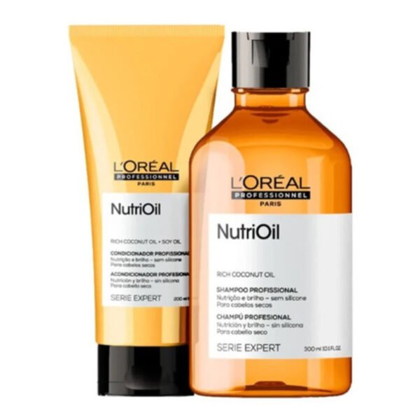 Kit Loréal Nutrioil Shampoo 300mls+ Condicionador 200mls