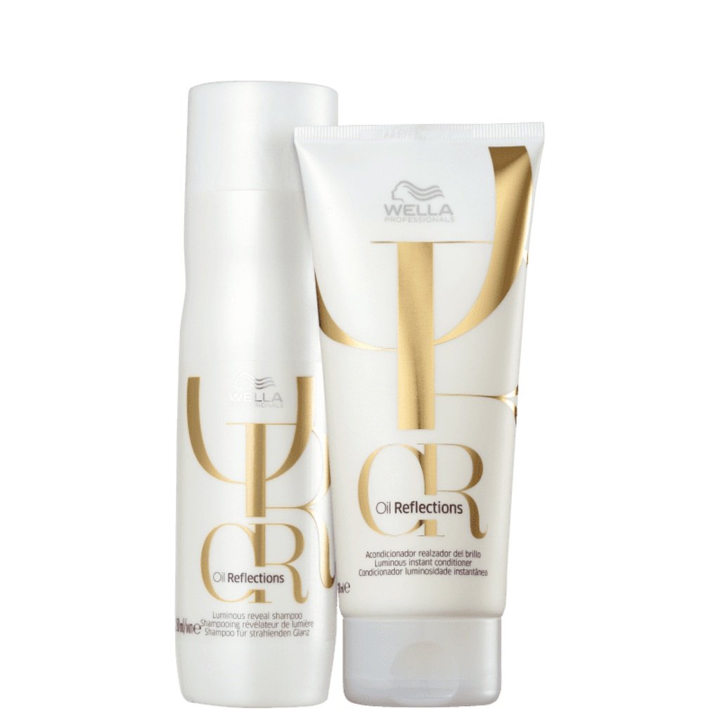 Kit Oil Reflections Luminous Shampoo e Condicionador – Wella