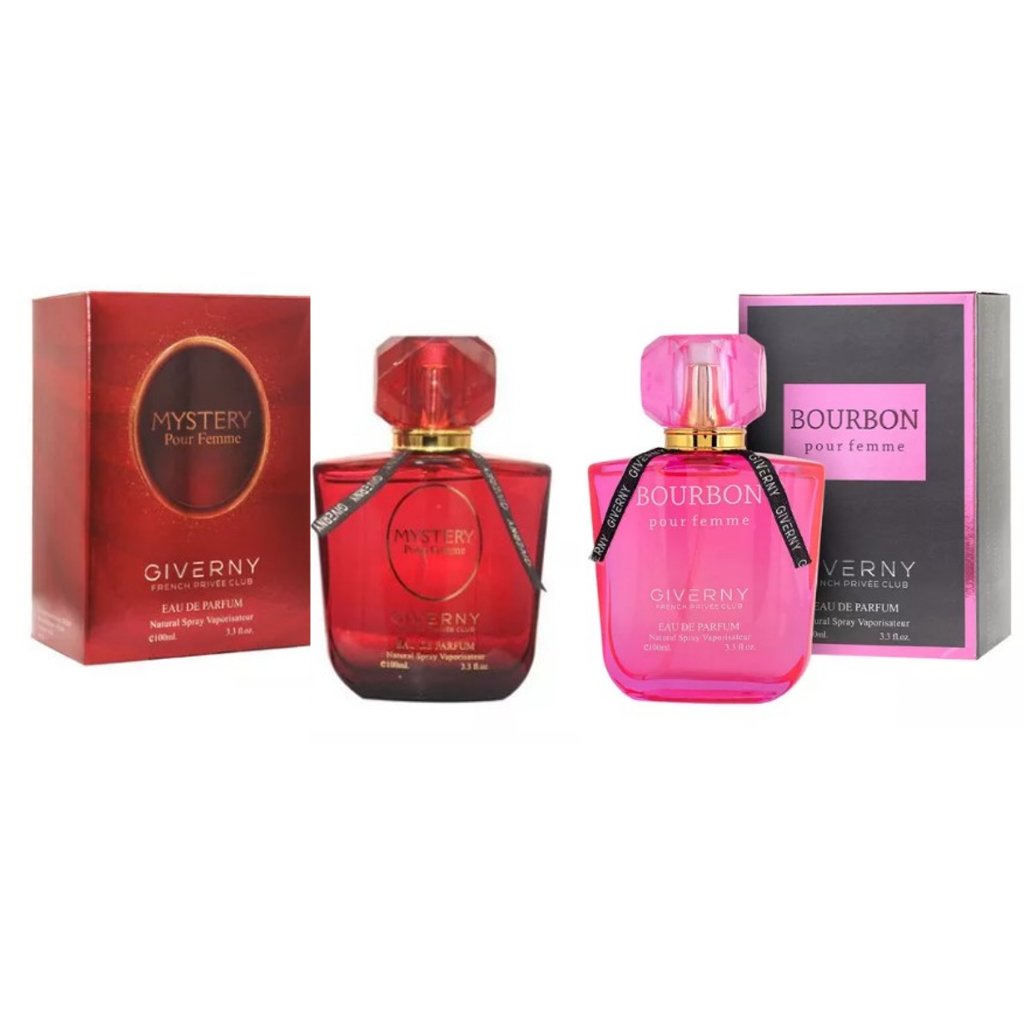 Kit Perfume Mistery + Bourbon Pour Femme Giverny 100ml