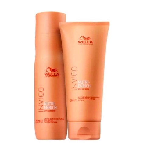 Kit Shampoo e Condicionador Invigo Nutri Enrich – Wella