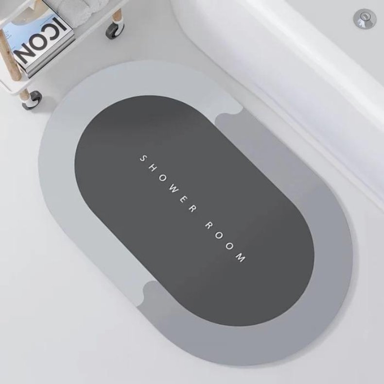 Kit Tapete para Banheiro de Secagem Rápida e Super Absorvente – Ideal para Chuveiro, Cozinha e Varanda