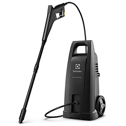 Lavadora De Alta Pressão Electrolux 1800W 1850PSI Gratis Engate Rápido E Reservatório Detergente Shampoozeira Lava Jato Potente Econômico Preto EWS50 127V