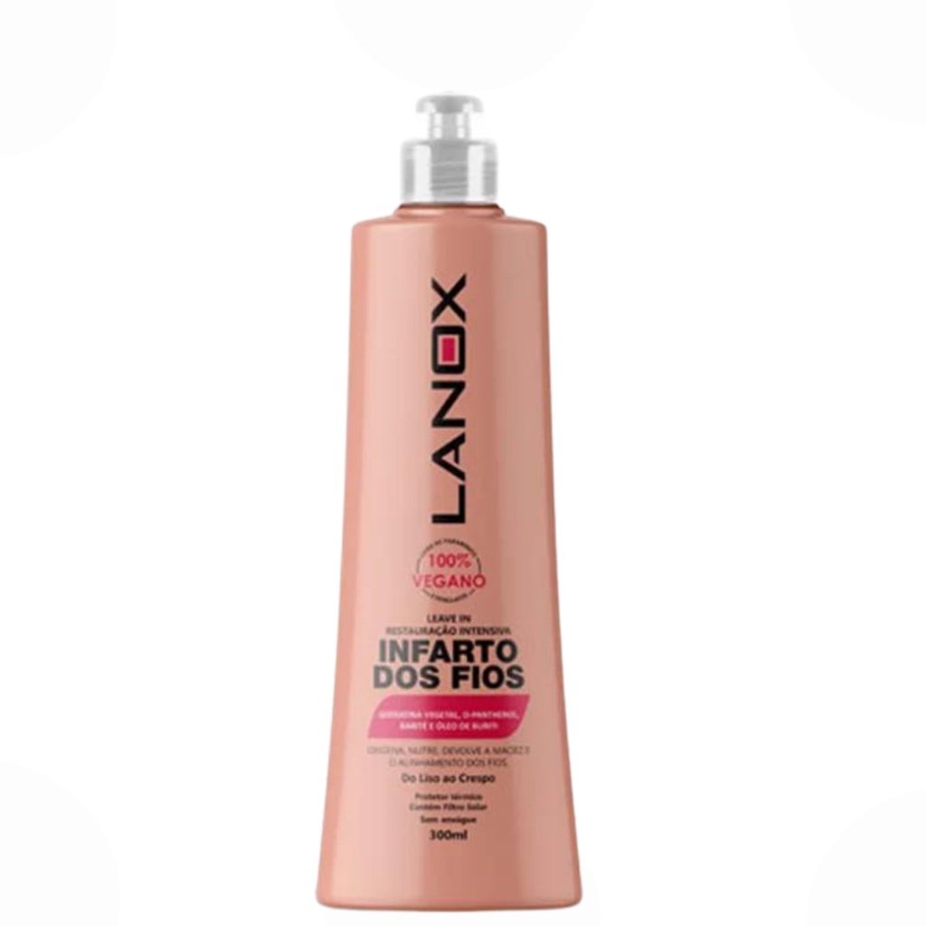 Leave-in Restauração Intensiva Infarto Dos Fios Lanox 300ml
