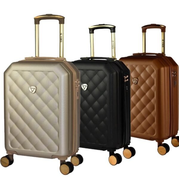 Mala Deluxe Para Viagem Abs Yins Cadeado Integrado Pequena