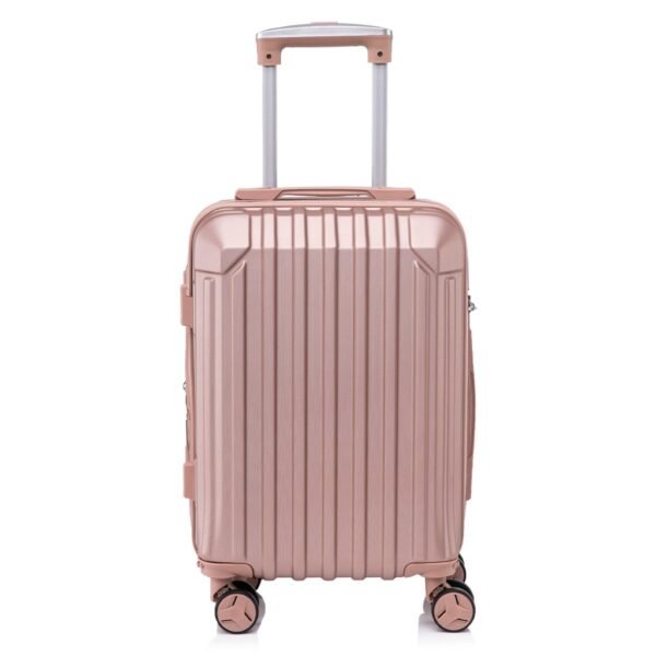Mala De Viagem Bordo 10KG Ziper Extensível Cadeado TSA Roda Dupla ATP32-1