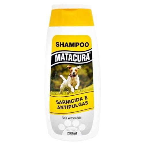 Shampoo Matacura Sarnicida E Anti-Pulgas Para Cães MATACURA