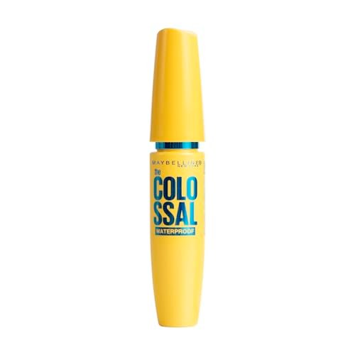 Maybelline NY Máscara de Cílios The Colossal Volum’ Express À Prova D’Água, Preto, 9.2ml