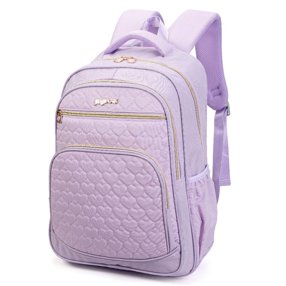 Mochila Escolar Bolsa Feminina Nova Notebook Grande Compartimento Impermeável Reforçada para Viagem