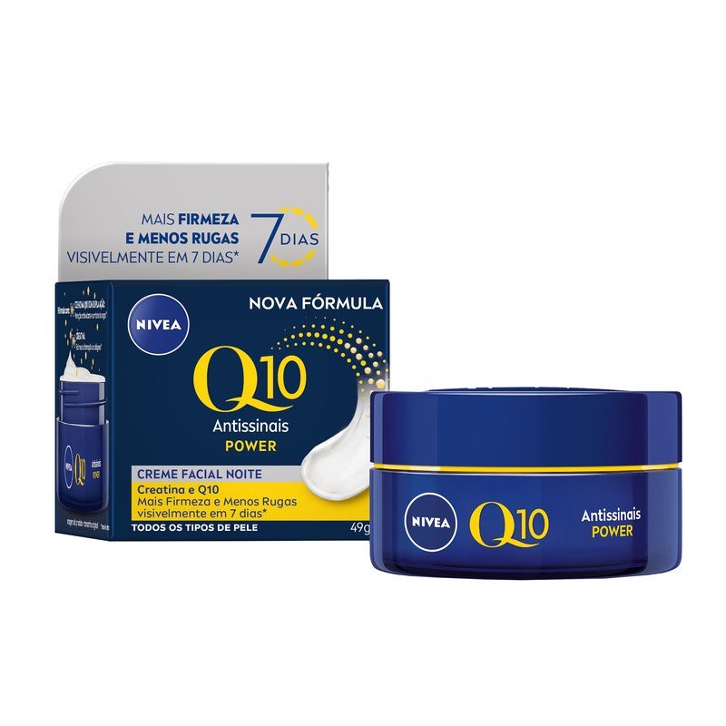 Creme Facial Antissinais Q10 Power Noite 49g NIVEA