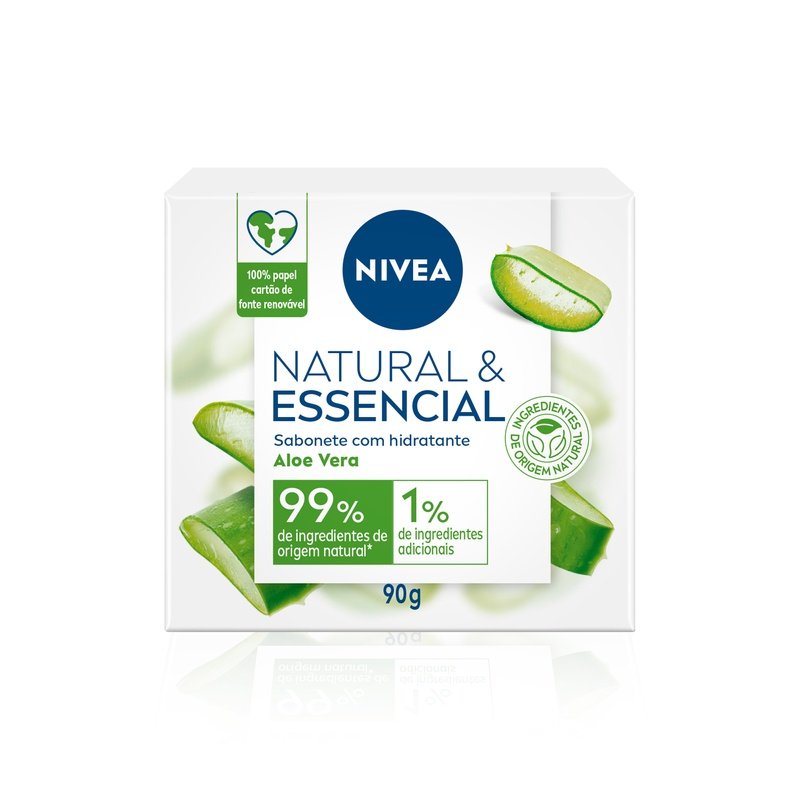 Sabonete em Barra Natural & Essencial Aloe e Vera 90g NIVEA