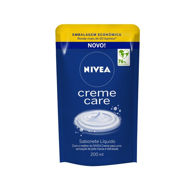 Sabonete Líquido Refil Creme Care 200ml NIVEA