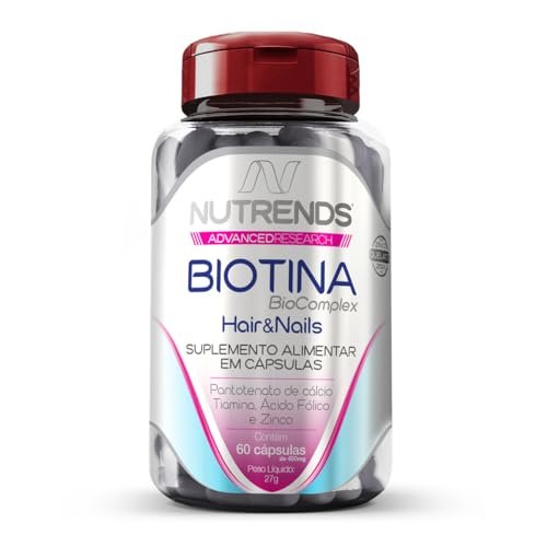 Nutrends – Biotina Hair&Nails 450mg 60 cápsulas