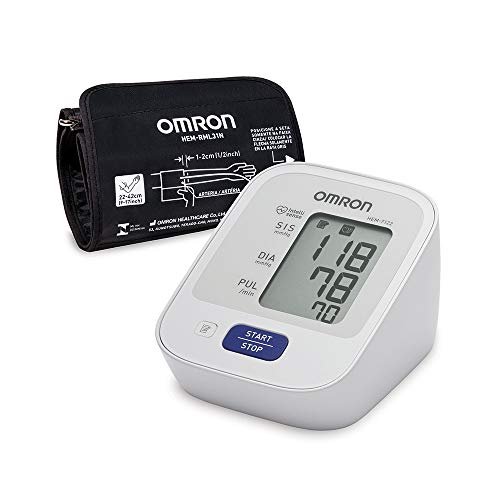 Monitor de Pressão Arterial de Braço Control+ Hem-7122, Branco OMRON