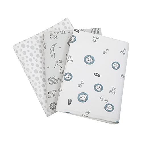 Cueiro Flanel Papi Compose Estampado Para Bebê 80cm X 50cm Contém 03 Un PAPI DESDE 1974