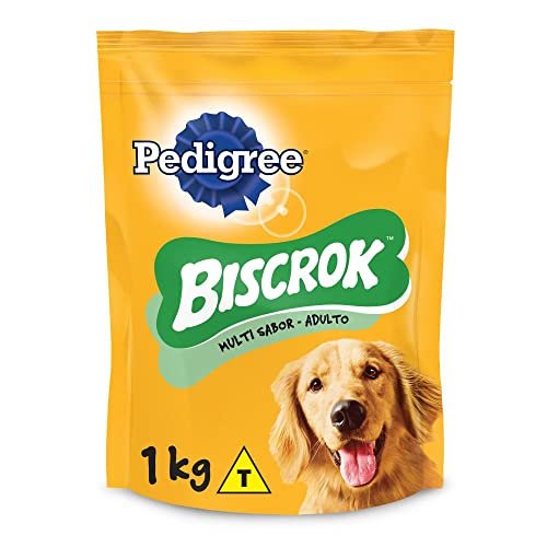 Biscoito Pedigree Biscrok Para Cães Adultos Multi 1 Kg PEDIGREE
