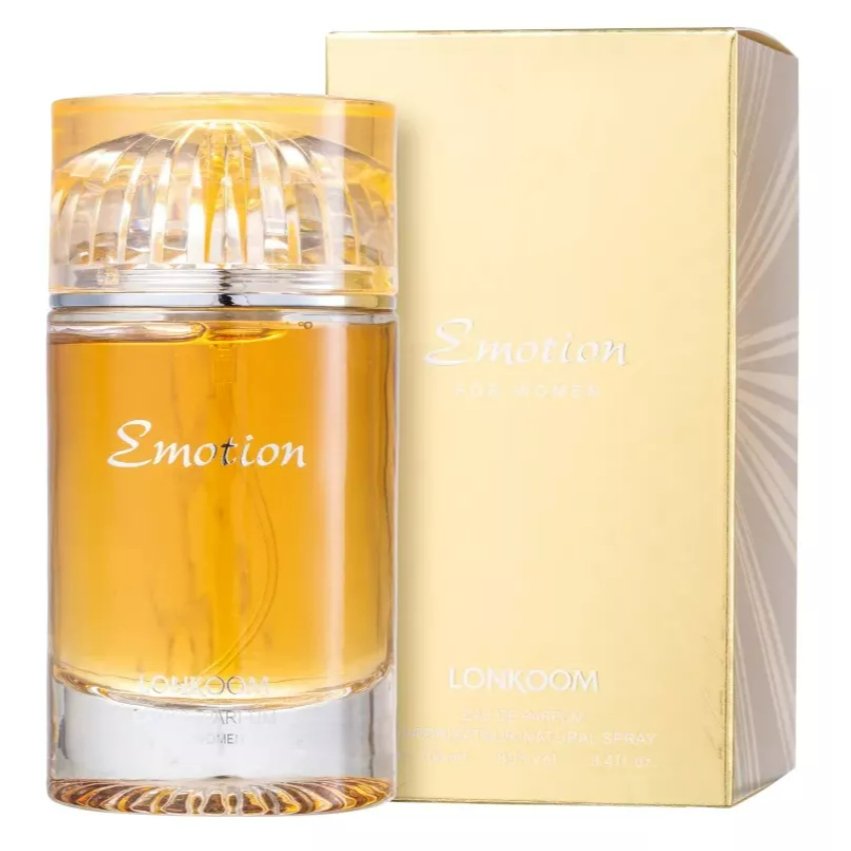 Perfume Emotion Gold For Women 100ml Lonkoom – Eau De Parfum