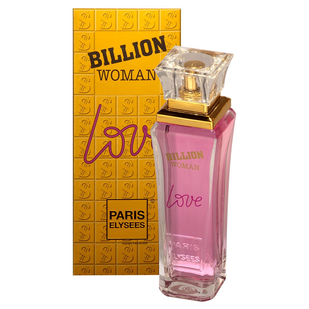 Perfume Billion Woman Love 100ml – Paris Elysses