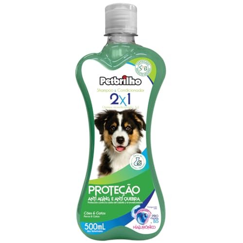 Petbrilho Shampoo 2X1 500 ml Para Cães