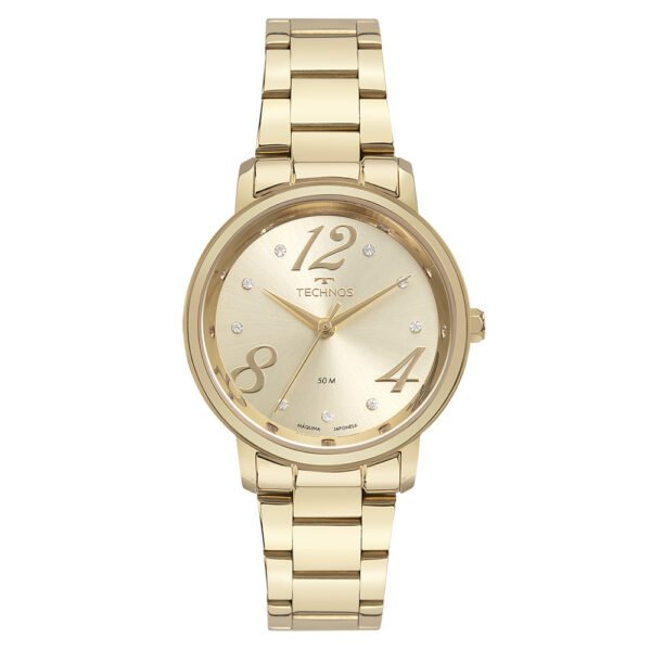 Relógio Technos Feminino Trend Dourado 2035mya/1d Promoção