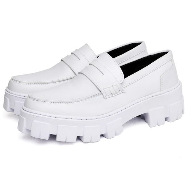 Sapato Mocassim Dubuy Oxford Feminino Branco Still 1404FG