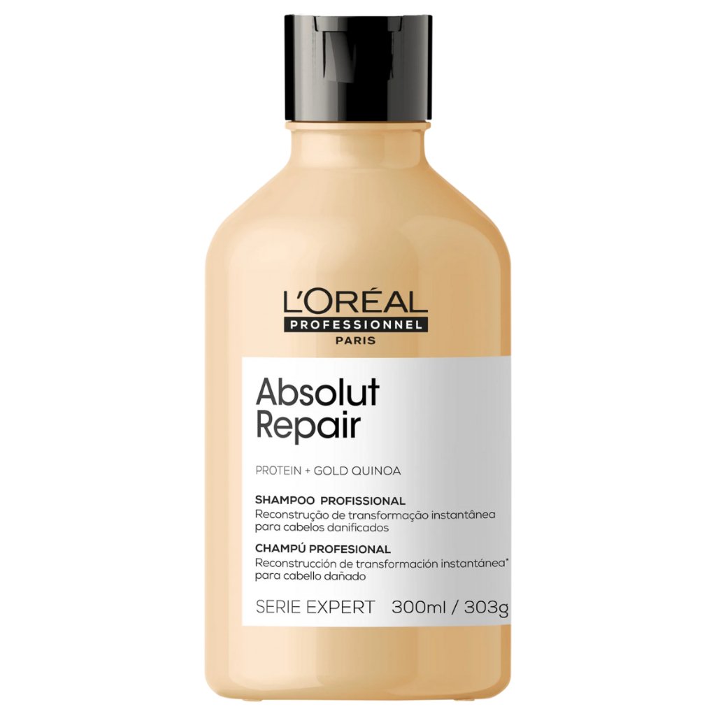 Shampoo Absolut Repair Gold Quinoa Loreal Professionnel – 300ml