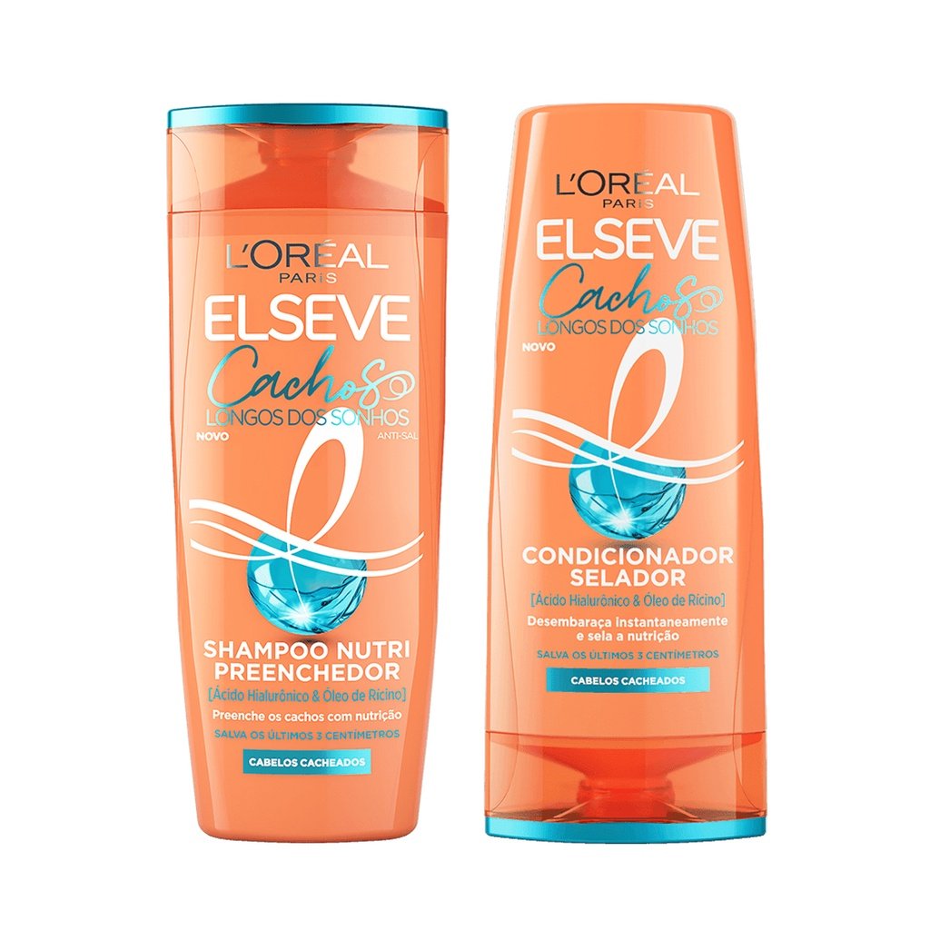 Shampoo + Condicionador Cachos Longo Dos Sonhos – 200ml – Loreal