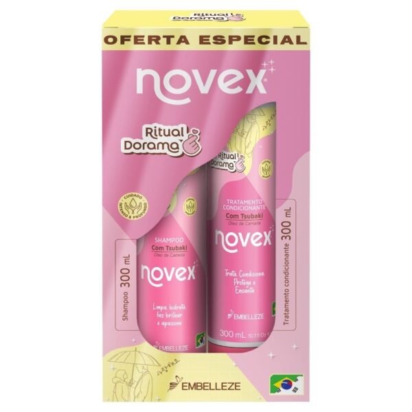 Shampoo e Condicionador Novex Ritual Dorama