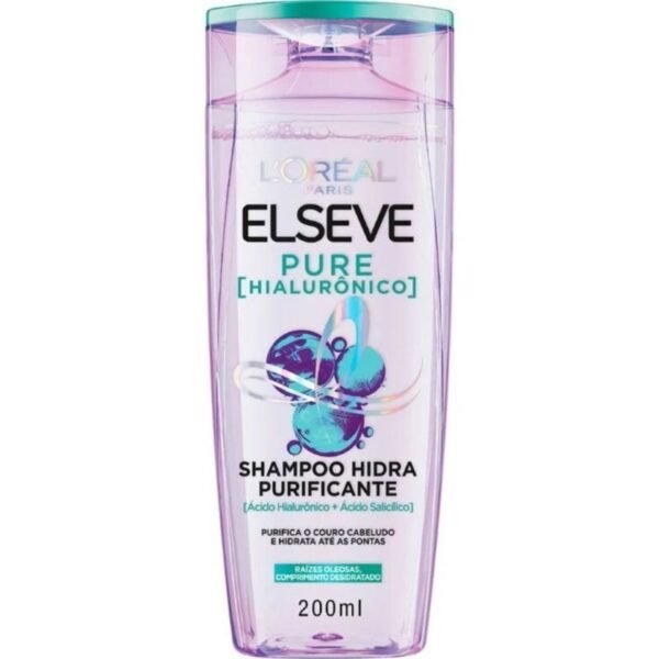 Shampoo L'Oréal Paris Elseve Pure Hialurônico 200ml