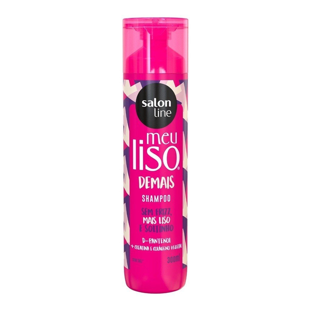 Shampoo Meu Liso Demais 300ml Salon Line