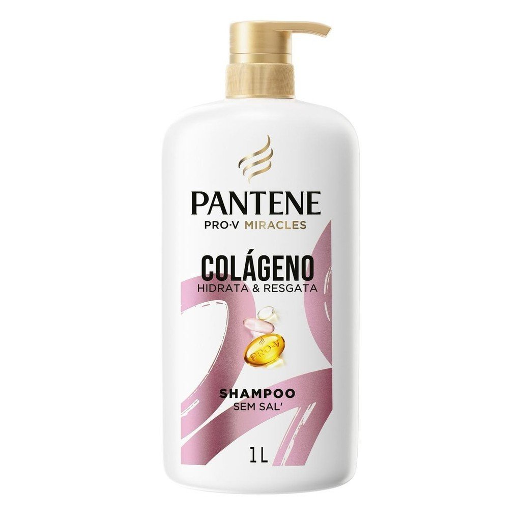 Shampoo Pantene Colageno 1L