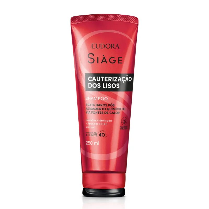 Shampoo Siàge Cauterização dos Lisos 250ml Eudora