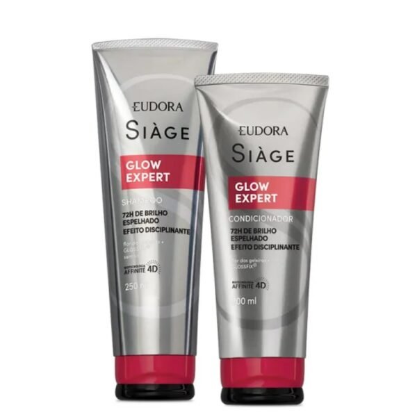 Siage Glow Expert: Shampoo 250ml + Condicionador 200ml