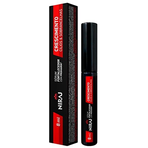 Sérum Ativador Crescimento Cilios e Sobrancelhas 8ml Niraj