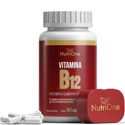 Vitamina B12 Máxima Concentração 180 Cápsulas – Nutrione