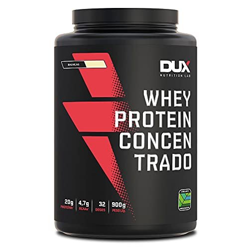 Whey Protein Concentrado Cookies 900g – 20g de Proteínas por Porção – Suplementos Naturais, Suplementação Treino Academia, Ganho Muscular Hipertrofia – DUX HUMAN HEALTH
