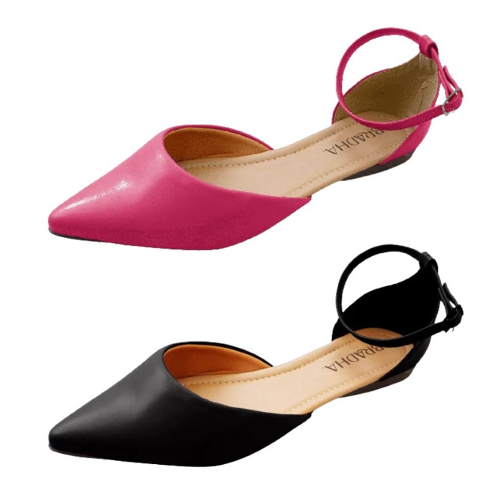 Kit 2 Sapatilhas Salomé Super Confortável Queridinhas