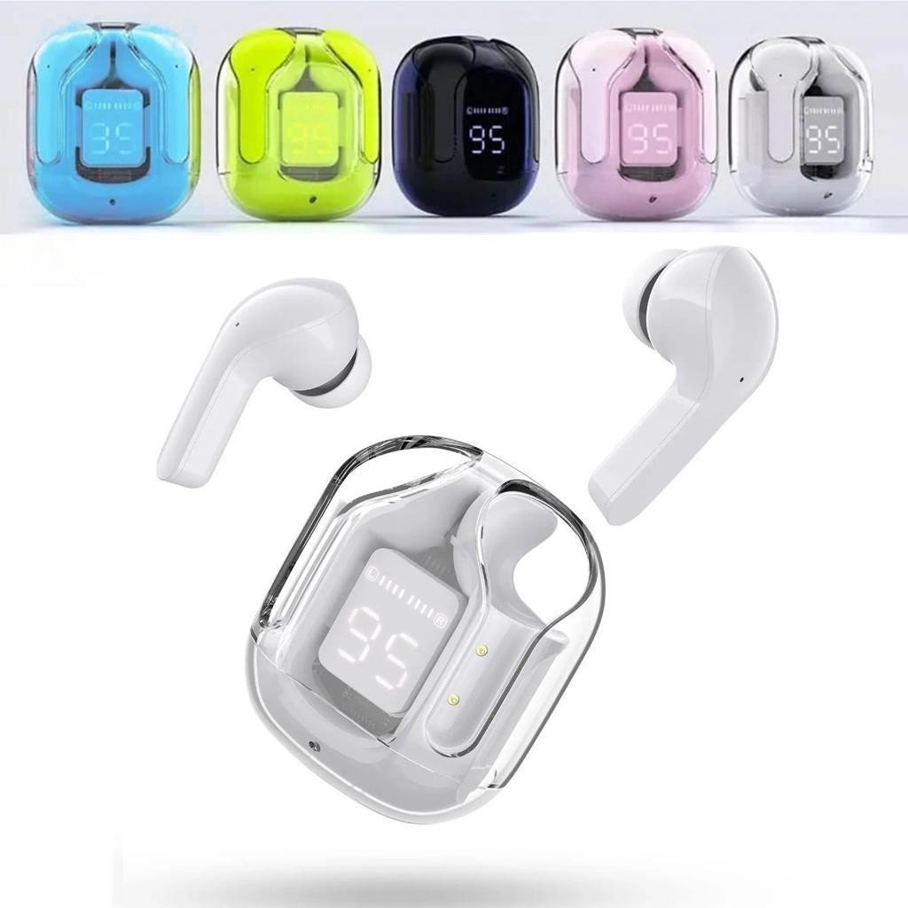 Fone De Ouvido Bluetooth Sem Fio HiFi Stereo Com Carregamento De Visor Digital