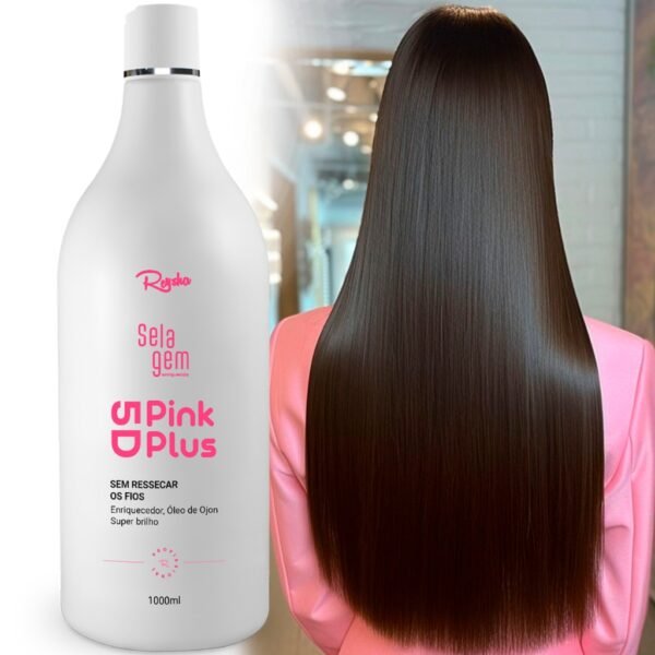 Reysha Pink Plus 5D: Alisamento em Um Só Passo! Cabelos Deslumbrantes